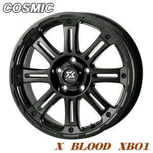 �A���~�z�C�[�� COSMIC X BLOOD XB01 7.0-17 5/114 �T�e���u���b�N RAV4 �f���J �G�N�X�g���C�� 1�{���i