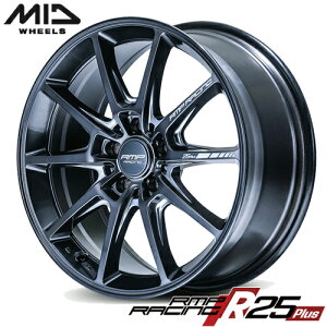 A~zC[ 18C` MID RMP RACING R25Plus }JCeWFgfUC }X^[s[X [VO A[Gs[[VO 7.50-18 5/114.3 +50 fB[v`^Vo[ XNX 