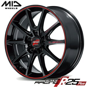 A~zC[ 18C` MID RMP RACING R25Plus }JCeWFgfUC }X^[s[X [VO A[Gs[[VO 8.00-18 5/114.3 +45 ubN/bhC CX-60 }c_6 