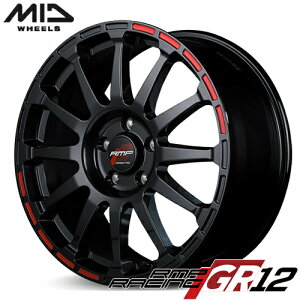 A~zC[ 17C` MID RMP RACING GR12 }JCeWFgfUC }X^[s[X [VO A[Gs[[VO 7.00-17 5/114.3 +35 NX^ubN/Xg{bh A