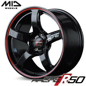 A~zC[ 18C` MID RMP RACING R50 }JCeWFgfUC }X^[s[X [VO A[Gs[[VO 8.00-18 5/114.3 +45 ubN/bhC CX-60 }c_6 
