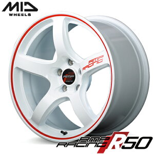 A~zC[ 18C` MID RMP RACING R50 }JCeWFgfUC }X^[s[X [VO A[Gs[[VO 8.50-18 5/114.3 +45 zCg/bhC NE }[