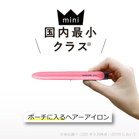 楽天市場 ヘアアイロン ミニ 前髪 メーカーテスコム の通販
