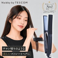 【WEB限定モデル】 ヘアアイロン ストレートアイロン テスコム NobbybyTESCOM ストレート プロテクトイオ…