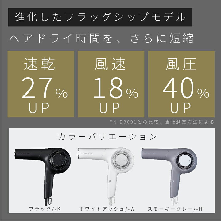 楽天市場】【クーポン使用で20,200円】ドライヤー ノビー テスコム 