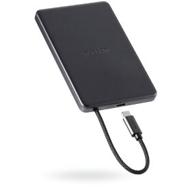 エレコム モバイルバッテリー iPhone 半固体電池 小型 軽量 薄型 5000mAh ケーブル一体型 タイプC PD 20W 急速充電 2台同時充電 PSE EC-C58MN 公式店 安全 安心 日本メーカー