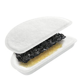 《公式店》 エレコム バッテリー内蔵 コードレス 自動給水器流水タイプ(犬・猫用) 「サイレントアクア」(型番:PET-WD03WH)専用 交換用軟水化フィルター 5枚セット