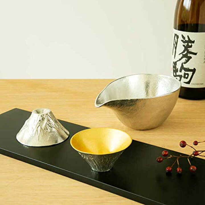 楽天市場】【秋の特別キャンペーン 10倍 】 能作 酒器セット 片口 大 +