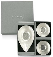 【 お買い物マラソン×ポイント優待キャンペーン 】能作 酒器セット 片口 小 1個 ぐい呑み 錫 2個 金箔 …