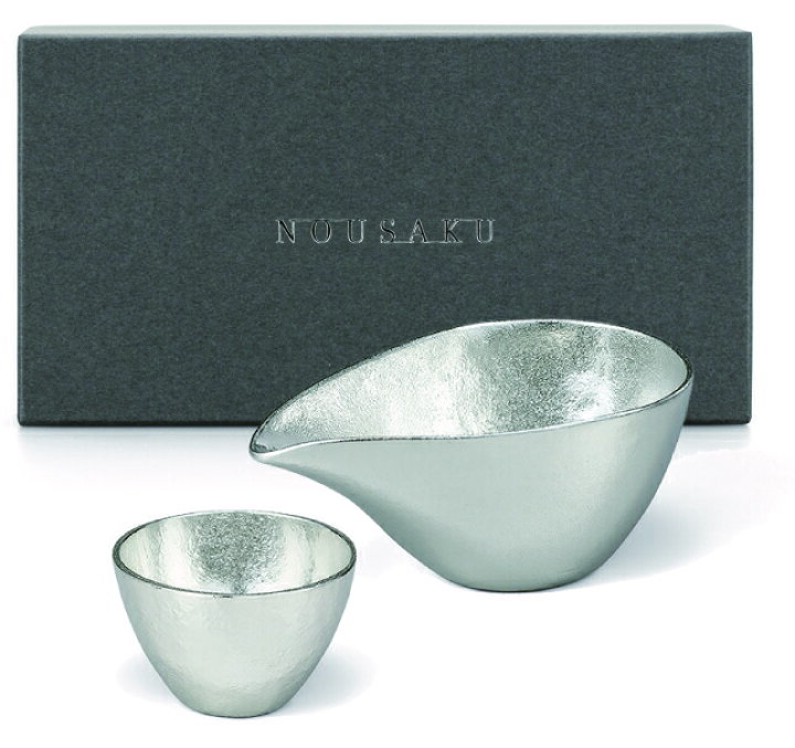 楽天市場】【 2月キャンペーン 10倍 】 能作 酒器セット ぐい呑 錫 