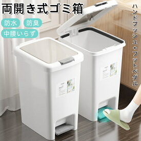 ごみ箱 大容量 家庭用 双開き ゴミ箱 ペダル式 プッシュ式 開閉 防臭 防水 密閉 蓋 足踏み 立ち上がり不要 ワイド口径 8L 10L 15L おしゃれ キッチン リビング オフィス 便利 おすすめ