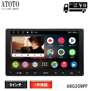 yATOTO A6G209PF 9C` J[irzA6PF t irQ[V J[ir 2din C_bV ߍ Bluetooth nYt[ ԍڃJ[ir