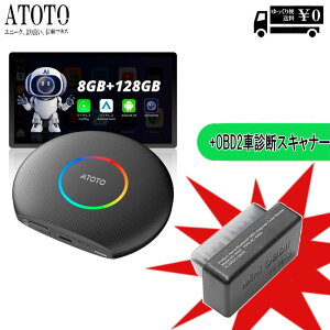 �yATOTO�zCB6B 8G+128G ���C�����XCarPlay AndroidAuto�A�_�v�^�[ CB6B-J-BK