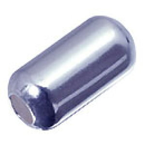 シルバー925 【シリンダービーズ】 シルバービーズ 約3x6mm パイプビーズ フェザーネックレス 《10個》 ロジウムカラーコーティング sv925