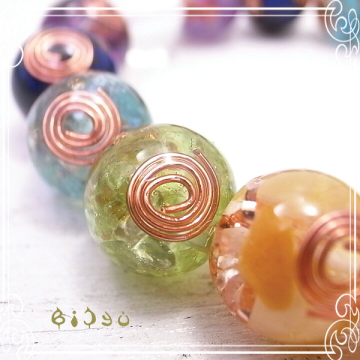 楽天市場】ダブルチャクラ 【オルゴナイト】 ブレスレット【小15cm  