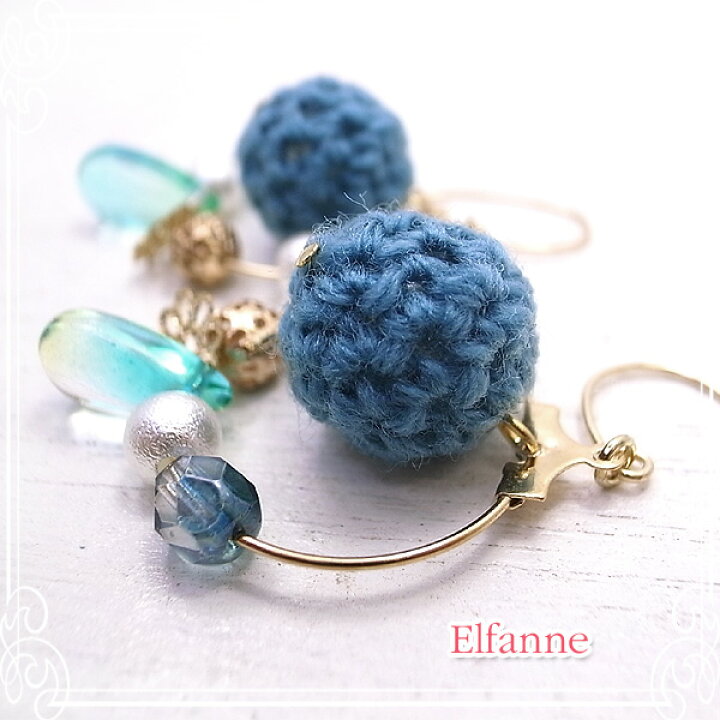 楽天市場】青緑か、緑青か・・・ ピアス アクセサリー 作家 