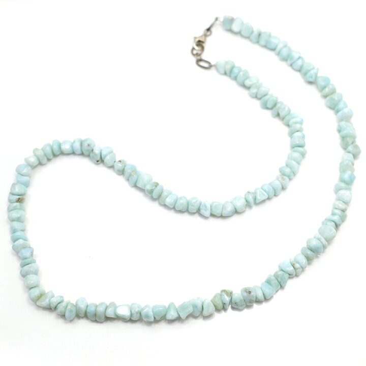 楽天市場】ラリマーのさざれネックレス 【GEM accessory】 天然石 