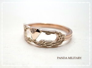 W[O K10PG fB[X 7-13 w _Ch 0.01ct K10sNS[h PANDA JEWELRY [ p_WG[ ] J