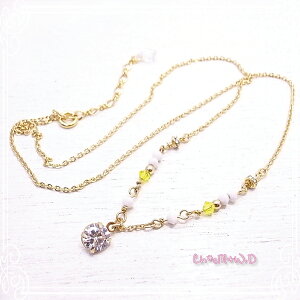 J[XtXL[lbNX COLOR swarovski Necklaceyyellowz Ch*eM+W:D[`F_ufB[]