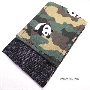 ʃp_ X}zP[X PANDA MILITARY ~^[WG[