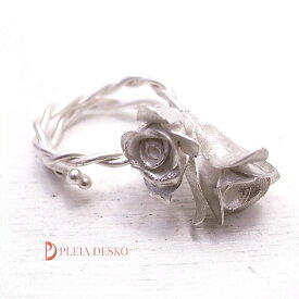 プレアデスの薔薇 リング シルバー1000 PLEIA DESKO [ プレア デスコー ]