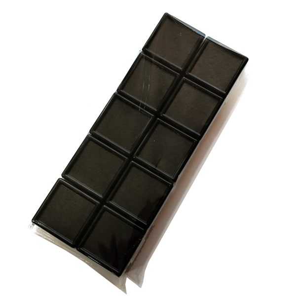 小さなルースやパーツも収納 傷つきません 新着セール 送料無料カード決済可能 ルースやパーツ ジュエリーを収納するプラスチックケースです コレクターや業者の方にオススメ ルースケース 黒 ジュエリーケース 宝石ケース コインケース l-c-18-30-10p 《10個セット》 3x3cm 裸石ケース