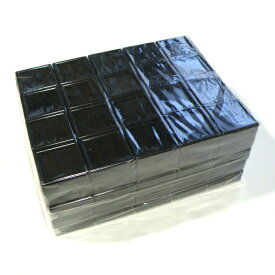 【ルースケース】 黒 4x4cm 《100個セット》 裸石ケース/ジュエリーケース/宝石ケース/コインケース l-c-18-40-100p