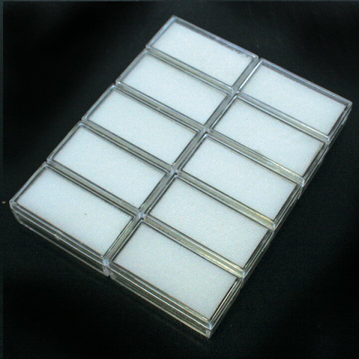 楽天市場】【ルースケース】 アクリル 約50x25x18mm 《10個》裸石 