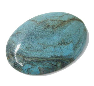 中国産 ターコイズ トルコ石 【オーバルカボション】ルース 30x40x5mm 天然石 ルース 裸石