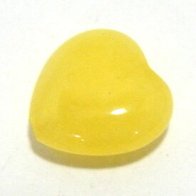 クォーツァイト染め 【天然石パーツ】 ハートモチーフパーツ 貫通穴 約12x12x5mm 《1個》 モチーフパーツ