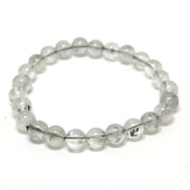 ルチルクォーツ 約7.5mm 【1点もの ブレスレット】 天然石 パワーストーン gs-sp-7788