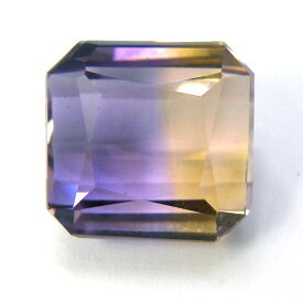 アメトリン オクタゴンカット 【1点もの ルース】 約10.5x10x7.6mm 6.9ct 天然石