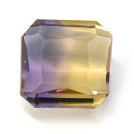 アメトリン オクタゴンカット 【1点もの ルース】 約10.6x10.5x6.3mm 5.7ct 天然石