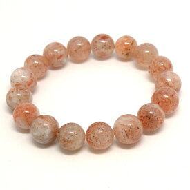サンストーン 【ブレスレット 1点もの】 約11mm 天然石 パワーストーン スピリチュアルストーン