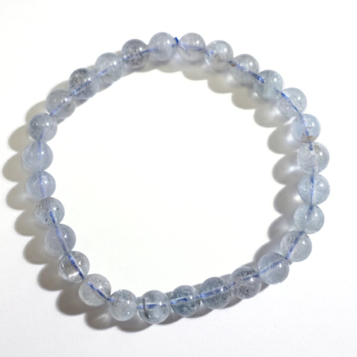 楽天市場】アクアマリン 【ブレスレット 1点もの】 約7mm 天然石  