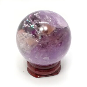 アメジスト 【丸玉 1点もの 天然石 置物】約42mm スフィア (Sphere) 天然石 置物