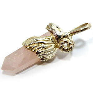 Ђ y_ggbv [YNH[c(Rose quartz) 38mm Vo[925 |Cg y1_z