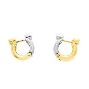 T@g[ tFK Salvatore Ferragamo / EAR GANFUT P CO/sAX #760583 755757 PALLADIO/ORO