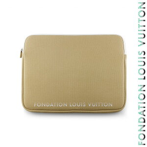 �t�H���_�V�I�� ���C�E���B�g�� FONDATION LOUIS VUITTON / FLV���p�� ���� PC�P�[�X #Note PC case CAMEL