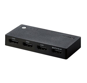 �G���R�� HDMI�ؑ֊� �yPS4/PS3/Switch�Ή��z 3����1�o�� ����/�蓮�ؑ� �P�[�u���Ȃ����f�� �u���b�N DH-SWL3CBK