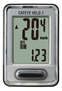 �T�M�T�J(SAGISAKA) ���]�ԗp �T�C�N���R���s���[�^�[ CAT EYE VELO7 CC-VL520 �u���b�N 70835