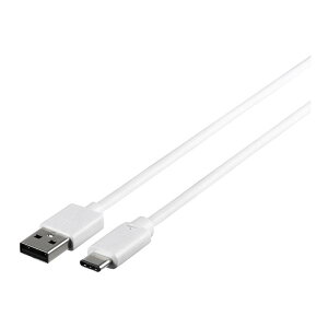 BUFFALO USB2.0�P�[�u��(AtoC)1.0m �z���C�g BSUAC210WH