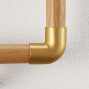 マツ六 ECLE システム手すり32シリーズ Lコーナー EL-76G ゴールド