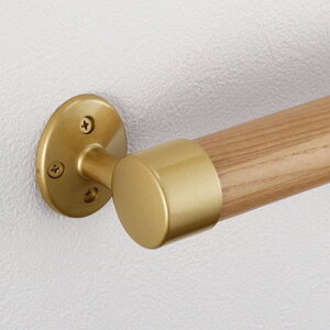 マツ六 ECLE システム手すり32シリーズ Eエンドブラケット EL-85G ゴールド