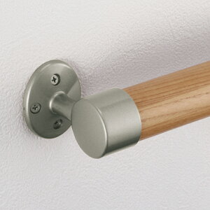 マツ六 ECLE システム手すり35シリーズ Eエンドブラケット EL-27S シルバー