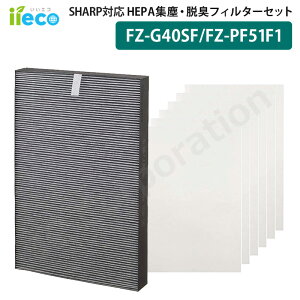 iieco �V���[�v SHARP �Ή� ��C����@�p�t�B���^�[ 2��Z�b�g �W����E�L��̌^ FZ-G40SF �g���̂ăv���t�B���^�[ FZ-PF51F1 �����p �݊��i ���� �ԕ� �ق��� ���Օi �A�N�Z�T�� �p�[�c SET-SH-22-13