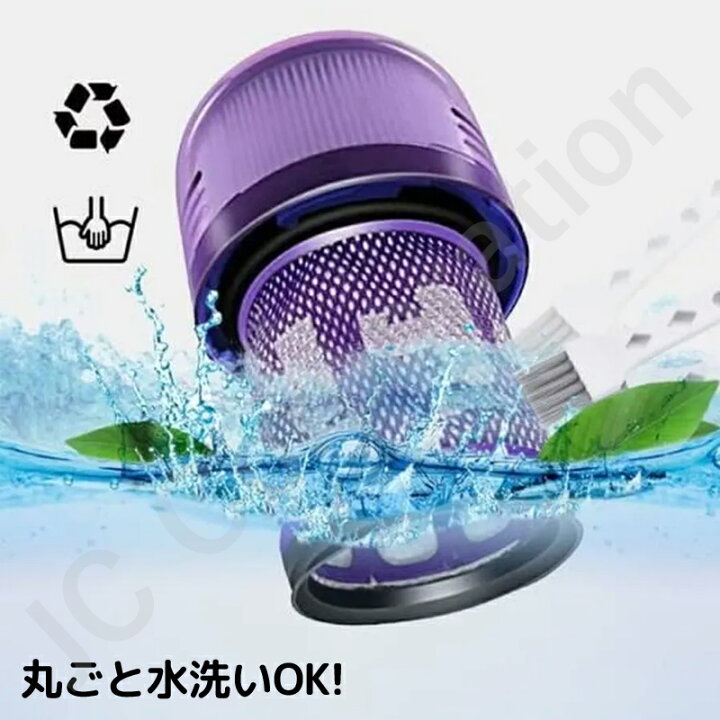 楽天市場】iieco ダイソン V12 V12s V12 Detect Slim フィルター SV20 