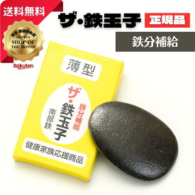 【ポイント10倍★お買い物マラソン限定!!】 ザ・鉄玉子 1個 薄型 産地直送 正規品 南部鉄 鉄分補給 本場 岩手県奥州市水沢産