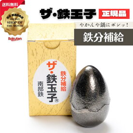 ザ・鉄玉子 1個 丸型 正規品 南部鉄器 鉄分補給 南部鉄 本場 岩手県奥州市水沢産 産地直送