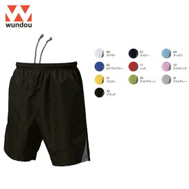 ウンドウ wundow P1780 ベーシックテニスパンツ | ハーフパンツ メンズ レディース キッズ 男の子 女の子 大きいサイズ ビック 無地 ポリエステル スポーツ